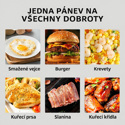 Nurela nepřilnavá pánev na 4 vejce